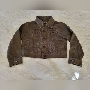 Little girl's sz 4/5 (runs large) denim jacket